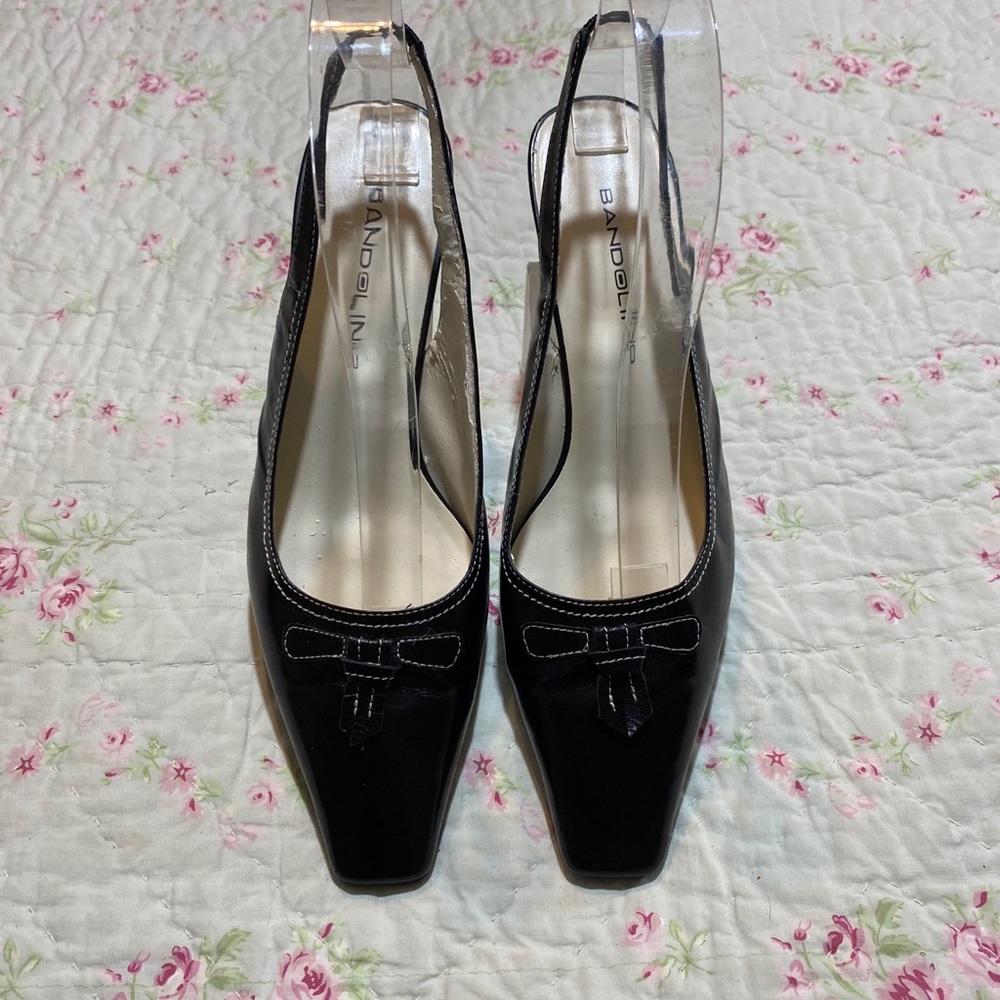 Bandolino Black Slingback Heel 7.5